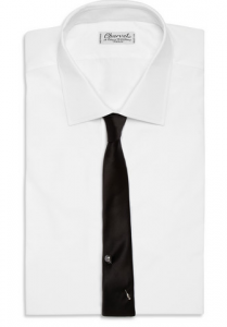 Faux Pearl and Sterling Silver Tie Pin