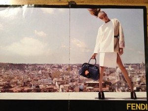 Fendi ad campaign 2013