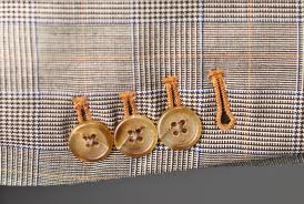 Working button holes on a sport coat